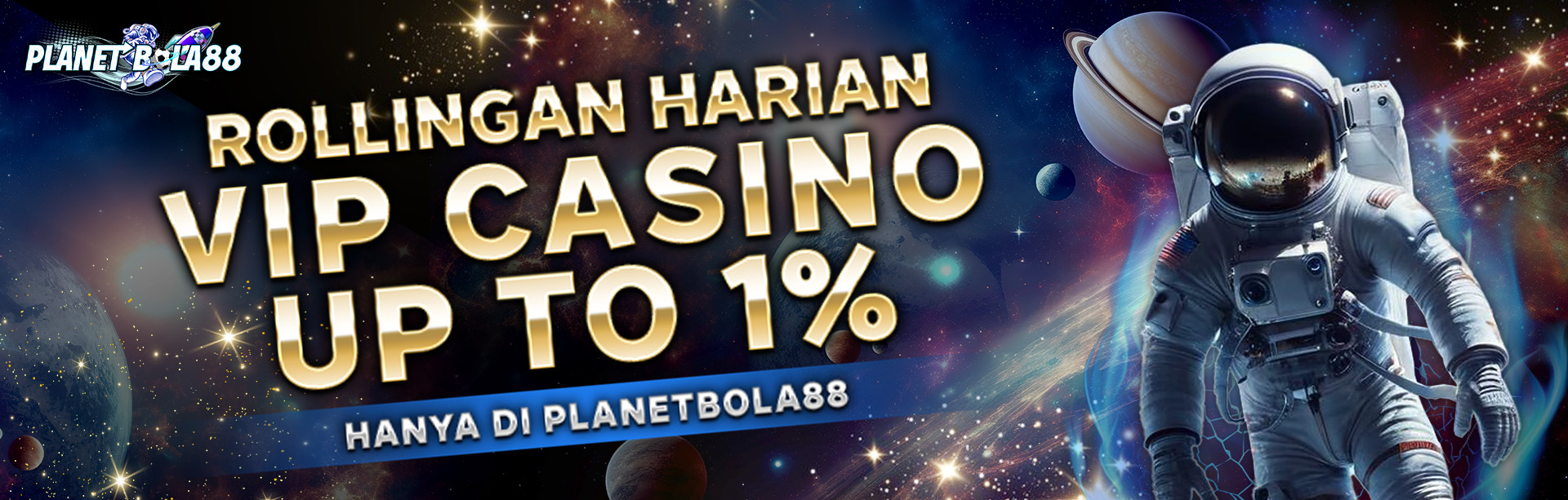 ROLLINGAN HARIAN VIP CASINO UP TO 1%